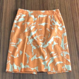 J Crew linen skirt